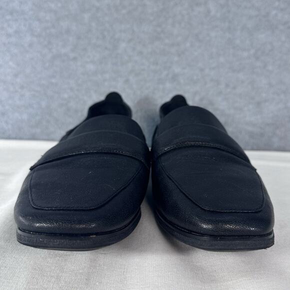 Cole Haan Women's sz 11 Trinnie Leather Loafer Black Classic Work Chic Slip On - Picture 3 of 9